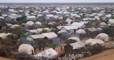 Daadab Refugee camp in Kenya