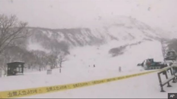 Eight students feared dead in Japan avalanche