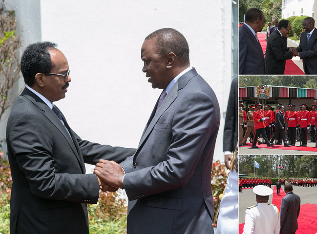 Somali president visits