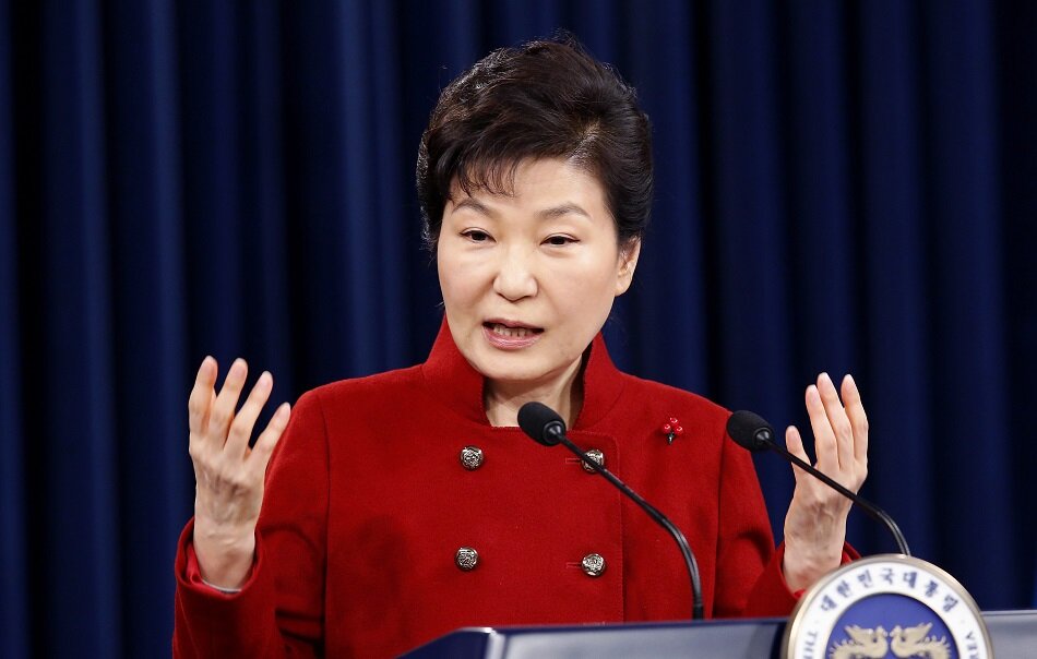 South Korean leader Park Geun-hye