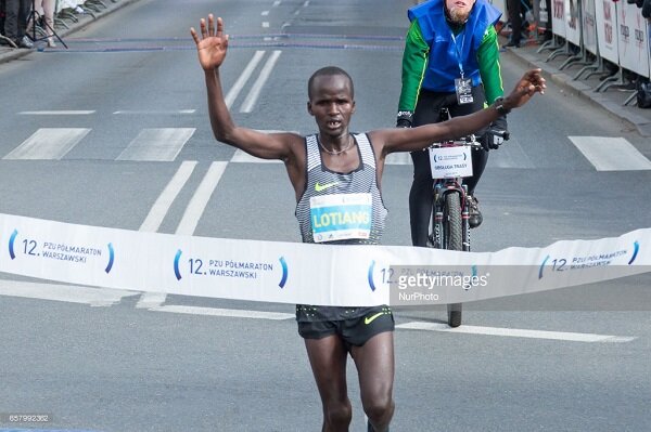 Kenyan Lotiang wins Warsaw Half Marathon